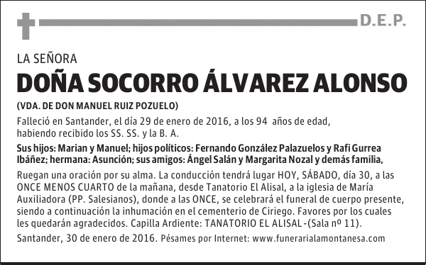 Socorro Álvarez Alonso