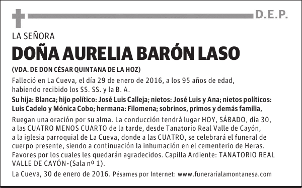 Aurelia Barón Laso