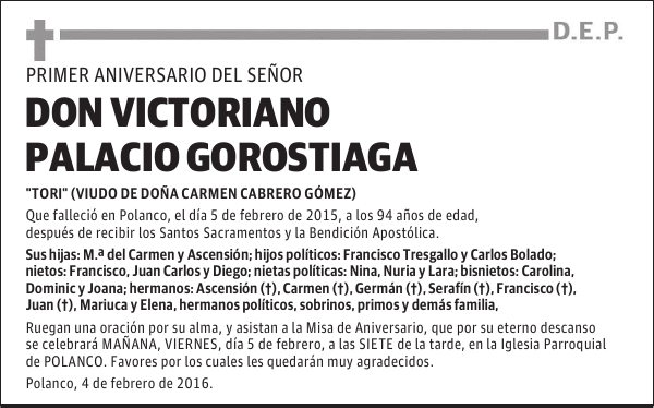 Victoriano Palacio Gorostiaga