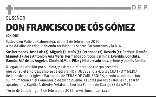 Francisco de Cós Gómez