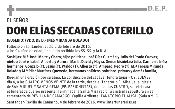 Elías Secadas Coterillo