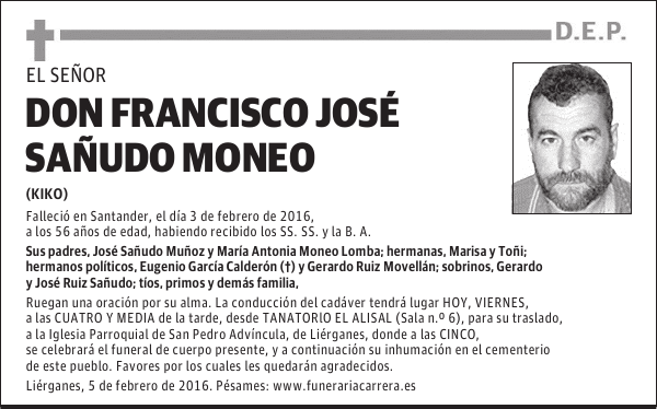Francisco José Sañudo Moneo