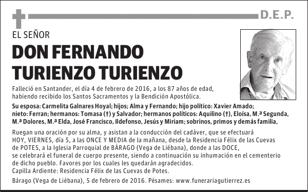 Fernando Turienzo Turienzo