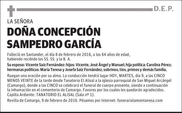 Concepción Sampedro García