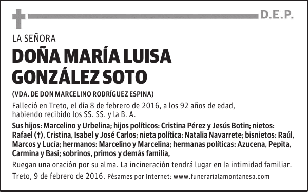 María Luisa González Soto