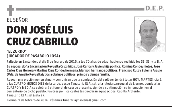 JOSÉ LUIS CRUZ CABRILLO