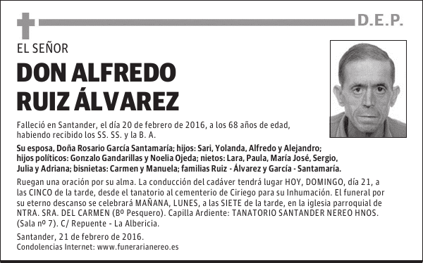 DON ALFREDO RUIZ ÁLVAREZ