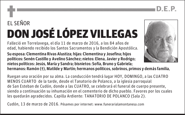 Don José López Villegas