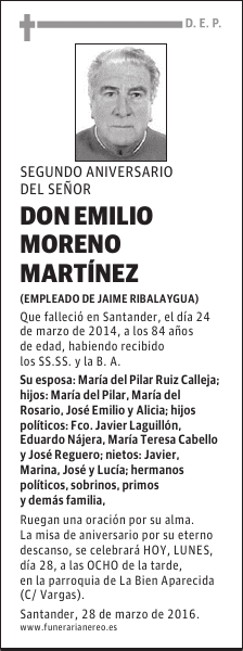 DON EMILIO MORENO