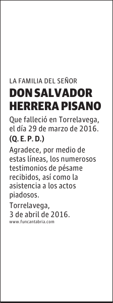 DON SALVADOR HERRERA PISANO