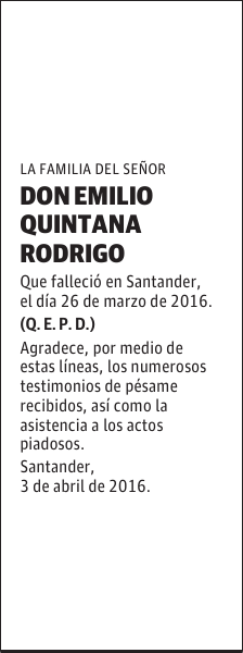 DON EMILIO QUINTANA RODRIGO