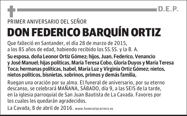 DON FEDERICO BARQUÍN ORTIZ