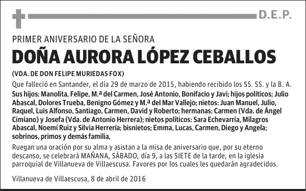 Aurora Lopez Ceballos