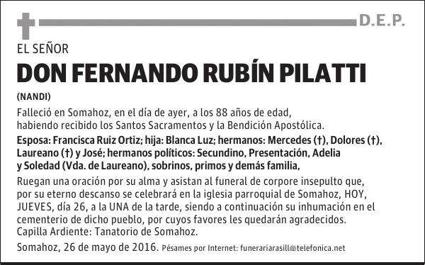 Don Fernando Rubín Pilatti