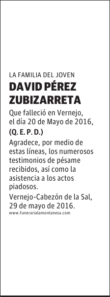 David Pérez Zubizarreta