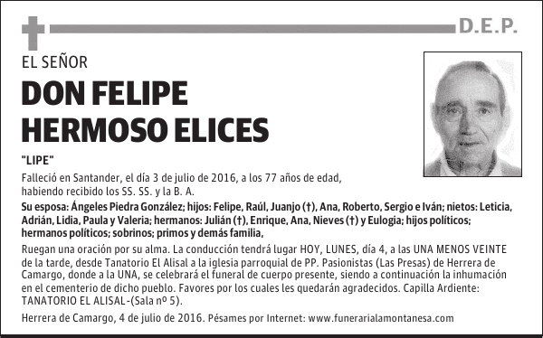Don Felipe Hermoso Elices