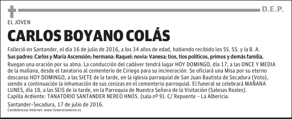 CARLOS BOYANO COLÁS