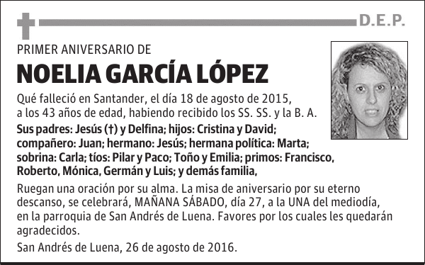 NOELIA GARCÍA LÓPEZ