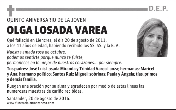 OLGA LOSADA VAREA