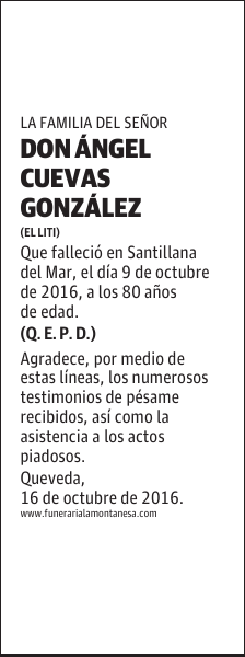 DON ÁNGEL CUEVAS GONZÁLEZ