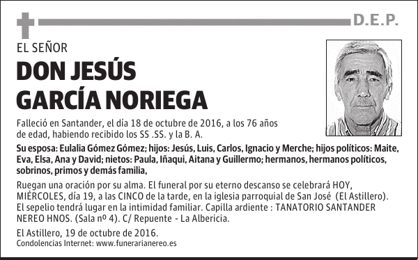 DON JESÚS GARCÍA NORIEGA