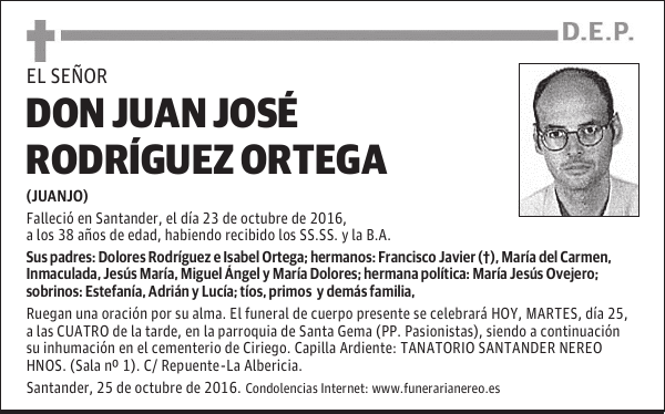 DON JUAN JOSE RODRIGUEZ ORTEGA