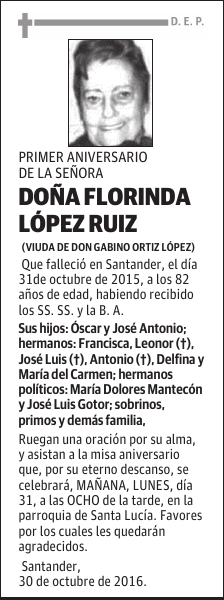 Doña Florinda López Ruiz