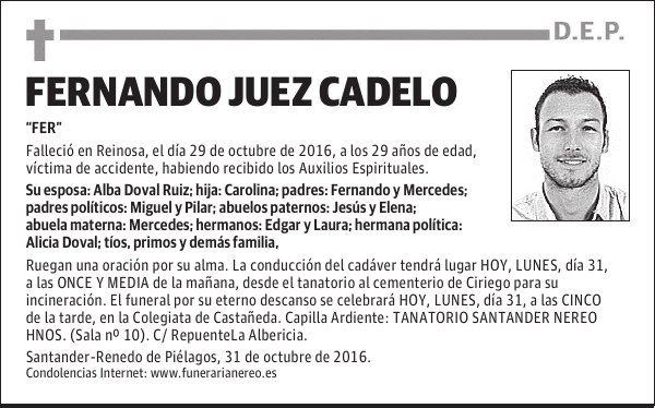 FERNANDO JUEZ CADELO