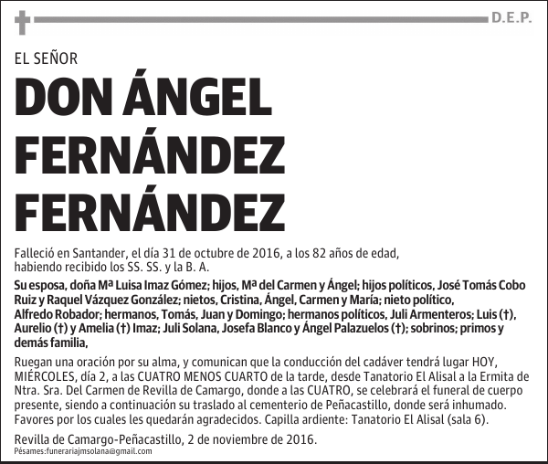 DON ÁNGEL FERNÁNDEZ FERNÁNDEZ