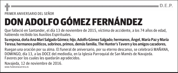 DON ADOLFO GÓMEZ FERNÁNDEZ