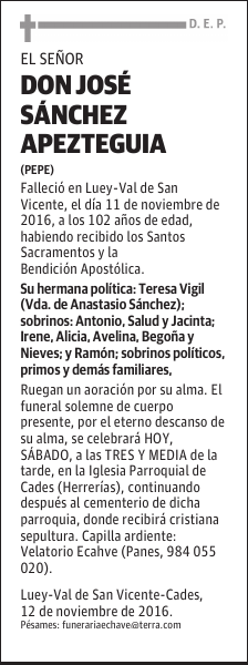 DON JOSÉ SÁNCHEZ APEZTEGUIA
