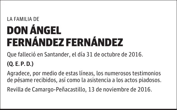 DON ÁNGEL FERNÁNDEZ FERNÁNDEZ