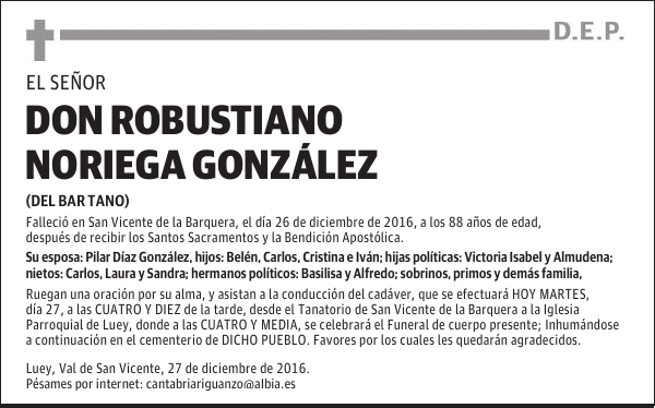 DON ROBUSTIANO NORIEGA GONZÁLEZ