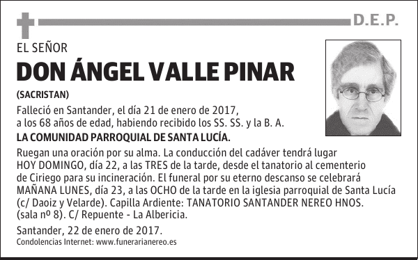 DON ÁNGEL VALLE PINAR