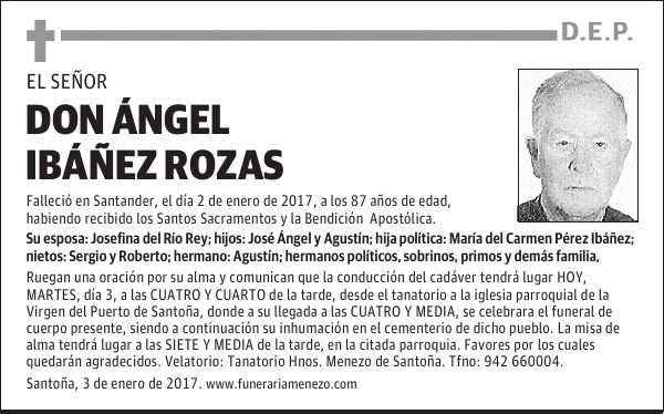 DON ANGEL IBAÑEZ ROZAS