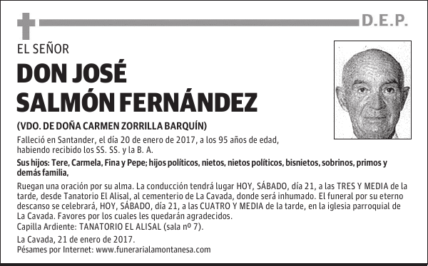 DON JOSÉ SALMÓN FERNÁNDEZ