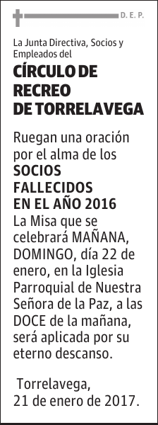 CÍRCULO DE RECREO DE TORRELAVEGA