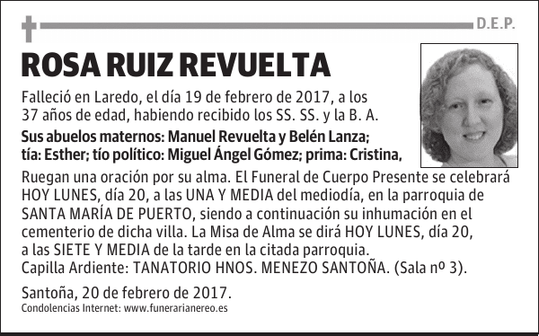 ROSA RUIZ REVUELTA