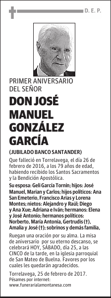 Don José Manuel González García