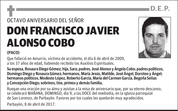 FRANCISCO J. ALONSO COBO