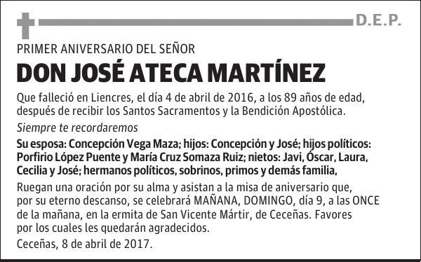 DON JOSE ATECA MARTINEZ
