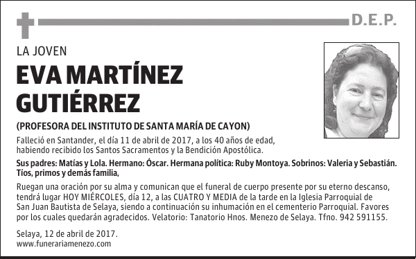 EVA MARTÍNEZ GUTIÉRREZ