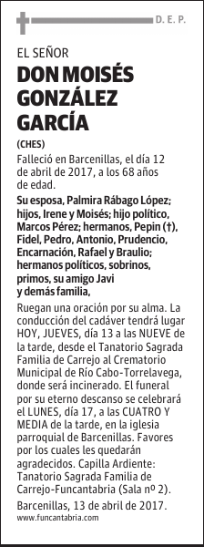 Don Moisés González García