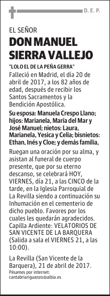 DON MANUEL SIERRA VALLE JO
