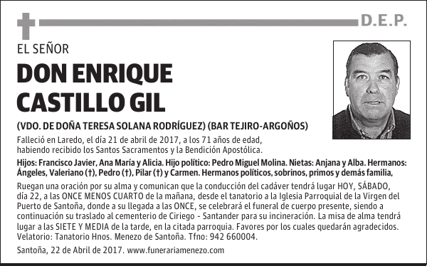 Don Enrique Castillo Gil
