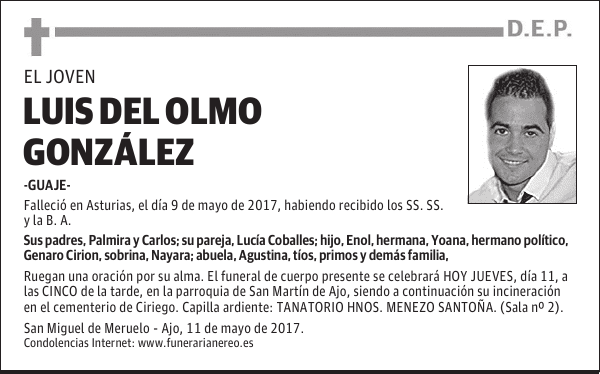 LUIS DEL OLMO GONZÁLEZ