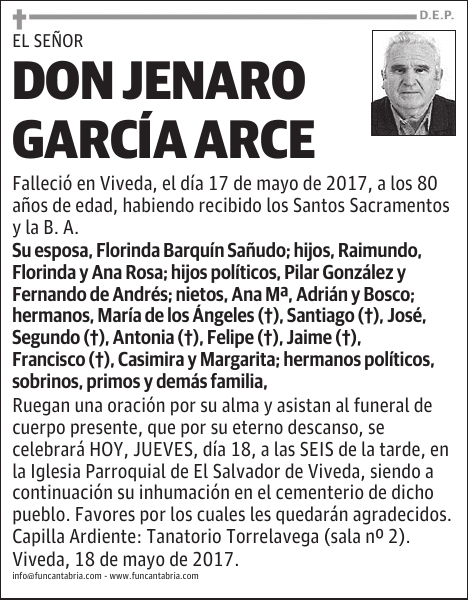 Don Jenaro García Arce