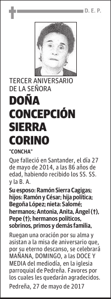 Concepcion Sierra Corina