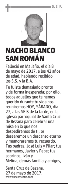 Nacho Blanco San Román