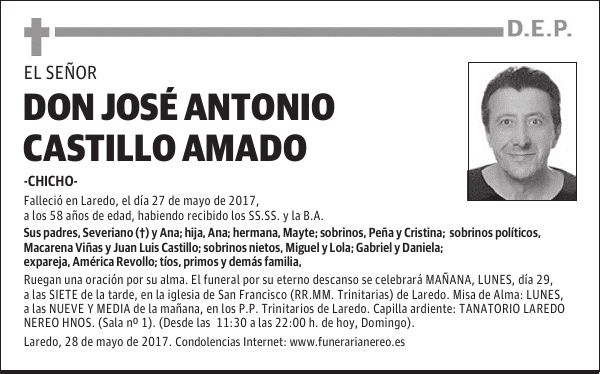 DON JOSE ANTONIO CASTILLO AMADO